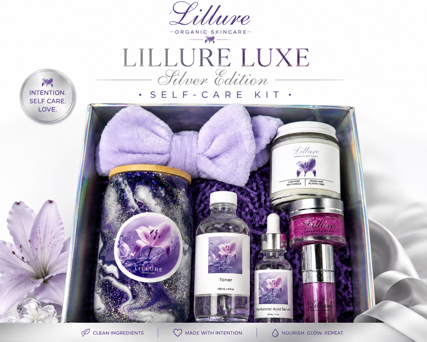 Lillure Luxe Silver Edition-Self Care Kit